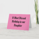 Suche nach religiöser geburtstag karten Daughter