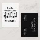 Suche nach orchester visitenkarten Musikalisch