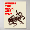 Suche nach kraken kunst poster Nautisch