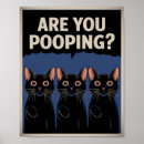 Suche nach lustige schwarze katze poster Süß