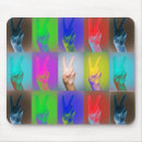 Suche nach frieden mousepads Bunt