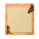 Suche nach pferd notizblock Western