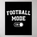 Suche nach quarterback poster Sportfan
