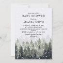 Suche nach winter shower baby einladungen Wald