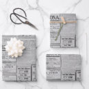 Suche nach vintage zeitung geschenkpapier Vintages packpapier