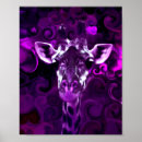 Suche nach lila giraffe poster Tier