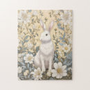 Suche nach weißes kaninchen puzzle Häschen