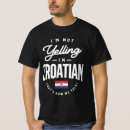 Suche nach kroatisch tshirts Kroatische flagge