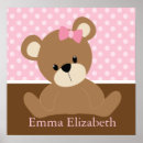 Suche nach rosa teddybär poster Personalisiert