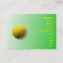 Suche nach tennisbälle visitenkarten Tennisplatz