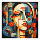 Suche nach abstraktes buntes gesicht poster Frau