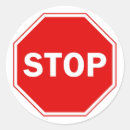 Suche nach stoppschild aufkleber Warnung