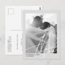Suche nach schwarz weiß hochzeit postkarten Elegant