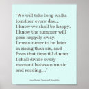 Suche nach jane austen zitate poster Für sie