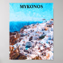 Suche nach mykonos poster Aquarell
