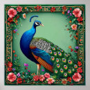 Suche nach schöner pfau poster Grün