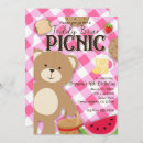 Suche nach teddy bear picnic einladungen Kinder
