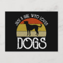 Suche nach mädchen und hund postkarten Welpe