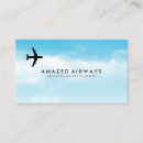 Suche nach pilot visitenkarten Flugbegleiter