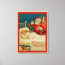 Suche nach weihnachtsmann leinwandbilder Vintag