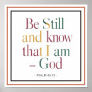 Suche nach seiden poster Psalm 46 10