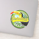 Suche nach brazil aufkleber Reise