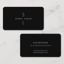 Suche nach schwarzer hintergrund visitenkarten Modern minimalistisch