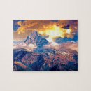 Suche nach berge puzzle Fotografie