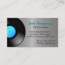 Suche nach record visitenkarten Musikgeschäft