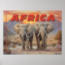 Suche nach vintage elefanten poster Savanne