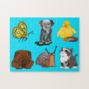 Suche nach schnecken puzzle Cartoon