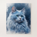 Suche nach weiße katze puzzle Langhaarkatze