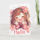 Suche nach manga girl karten Kawaii