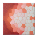 Suche nach koralle und weiß fliesen Abstrakt