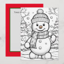 Suche nach aquarell schneemann karten Für kinder