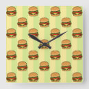 Suche nach burger wanduhren Fast food