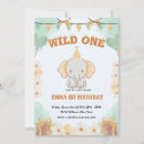 Suche nach niedlicher elefant einladungen Wilde