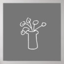 Suche nach moderne blumen poster Weiß