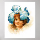 Suche nach blumenmädchen poster Vintag