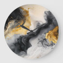 Suche nach schwarzer marmor wanduhren Abstrakt