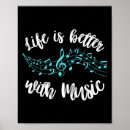 Suche nach zitate über musik poster Leben