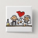 Suche nach hochzeitsfeier buttons Bride