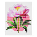 Suche nach mosaik blumen poster Für sie