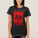 Suche nach das element der überraschung tshirts Chemie