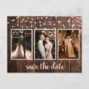 Suche nach rustikal save the date postkarten Foto