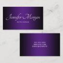 Suche nach lila ombre visitenkarten Schwarz