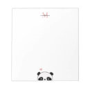 Suche nach niedlicher panda notizblock Rot