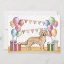 Suche nach goldene retriever einladungen Für kinder