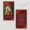 Suche nach für immer visitenkarten Beerdigung