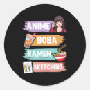 Suche nach der anime aufkleber Mädchen